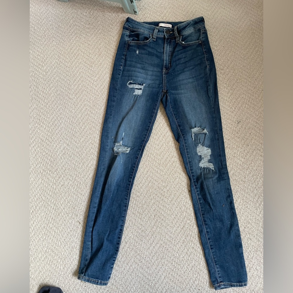 Distressed Jeggings